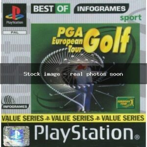 PGA European Tour Golf Best Of Infogrames PAL Game Complete In Box For Sony Playstation