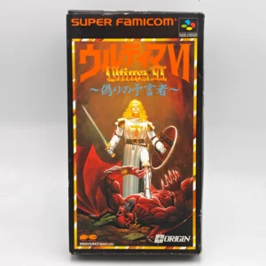 Ultima VI JPN Game Complete In Box For Nintendo Super Famicom