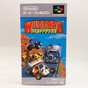 Wildtrax JPN Game Complete In Box For Nintendo Super Famicom