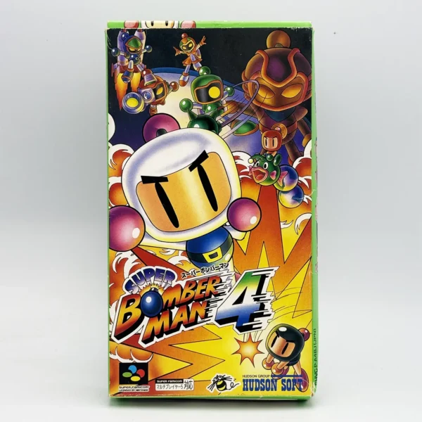 Super Bomberman 4 JPN Game Boxed Only For Nintendo Super Famicom