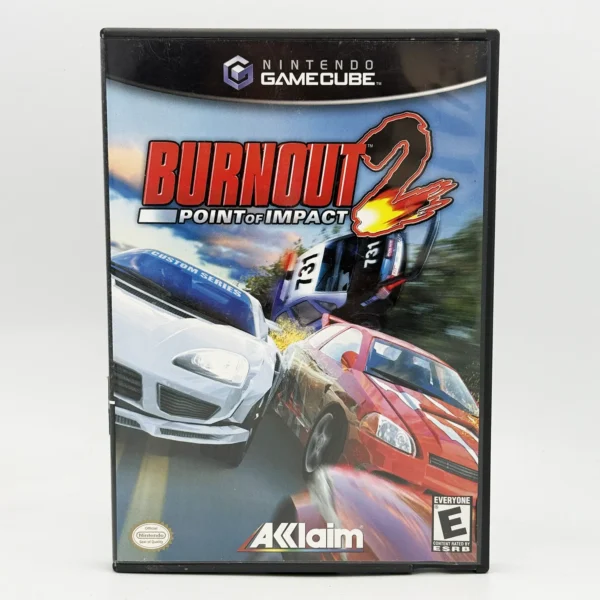 Burnout 2 Point Of Impact USA Game Complete In Box For Nintendo Gamecube