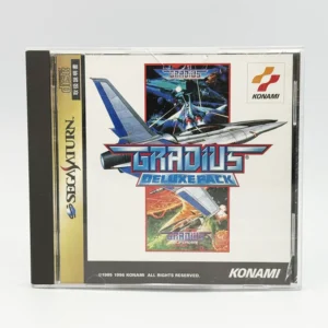 Gradius Deluxe Pack JPN Game Complete In Box For Sega Saturn