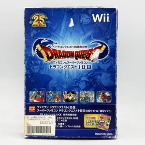 Dragon Quest 25th Anniversary I II III Collection JPN Complete In Box For Nintendo Wii