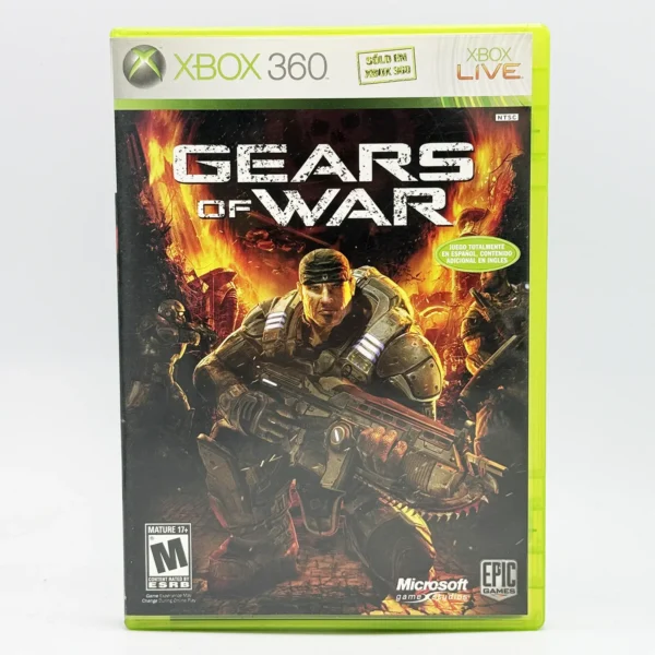 Gears Of War NTSC Game (Spanish) Complete In Box For Microsoft Xbox 360