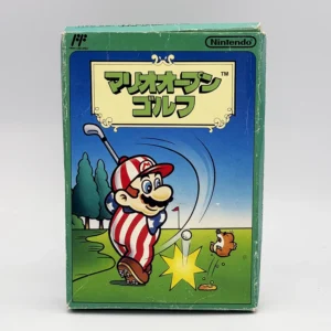 Mario Open Golf JPN Game Complete In Box For Nintendo Famicom
