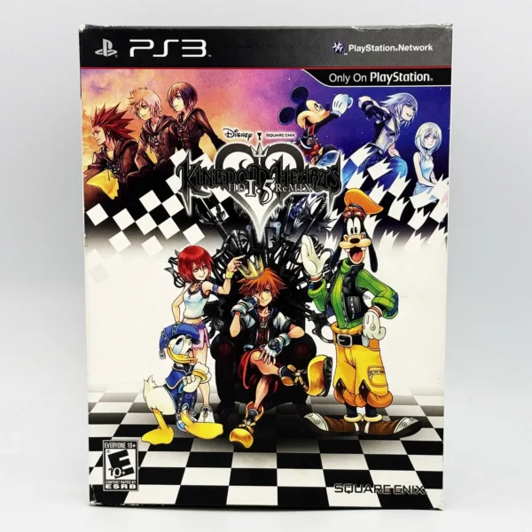 Kingdom Hearts HD 1.5 Remix USA Game Complete In Box For Sony PS3 Playstation 3