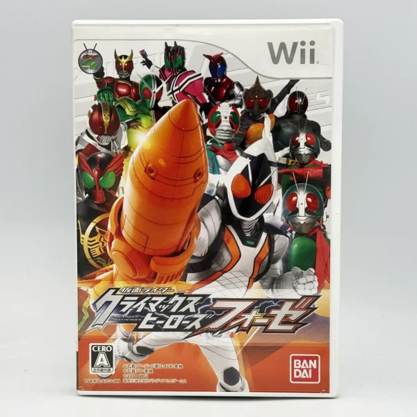 Kamen Rider Climax Heroes Fourze JPN Game Complete In Box For Nintendo Wii