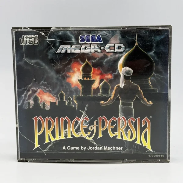 Prince Of Persia PAL Game Complete In Box For Sega Mega CD