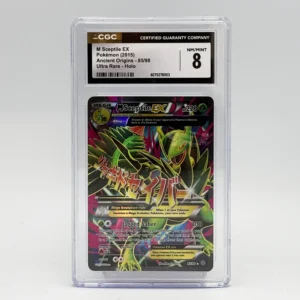 M Sceptile 85/98 XY Ancient Origins Ultra Rare Full Art CGC Graded 8 Mint
