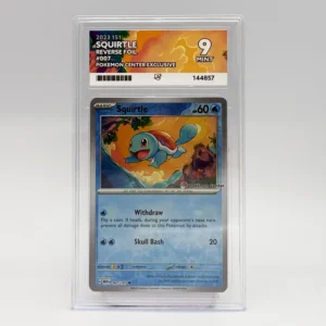 Squirtle 007/165 2023 151 Reverse Holo Pokemon Center Exclusive ACE Graded 9 Mint