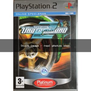 Need for Speed Underground 2 Platinum PAL Game Complete In Box For Sony PS2 Playstation 2