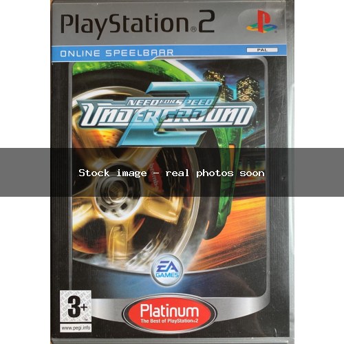 Need for Speed Underground 2 Platinum PAL Game Complete In Box For Sony PS2 Playstation 2