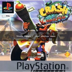 Crash Bandicoot 3 Warped PAL Game Complete In Box For Sony Playstation