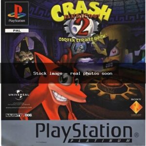 Crash Bandicoot 2 Cortex Strikes Back Platinum PAL Game Complete In Box For Sony Playstation