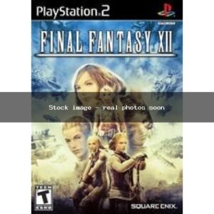 Final Fantasy XII USA Game Complete In Box For Sony PS2 Playstation 2