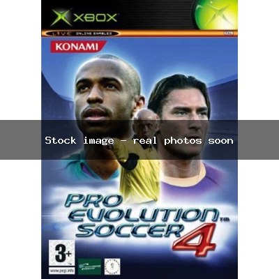 Pro Evolution Soccer 4 PAL Game Complete In Box For Microsoft Xbox