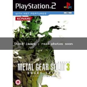 Metal Gear Solid 3 Snake Eater PAL Game Complete In Box For Sony PS2 Playstation 2