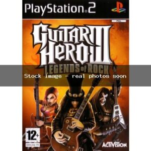 Guitar Hero III Legends of Rock PAL Game Complete In Box For Sony PS2 Playstation 2