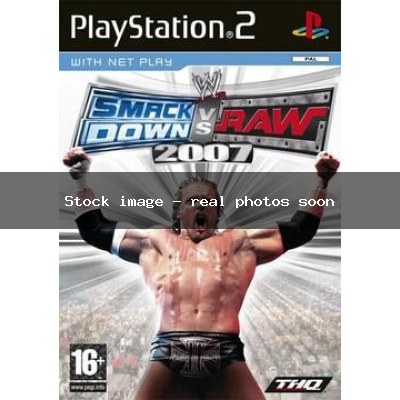 WWE Smackdown vs. RAW 2007 PAL Game Complete In Box For Sony PS2 Playstation 2