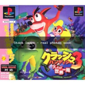 Crash Bandicoot 3 JPN Game Complete In Box For Sony Playstation