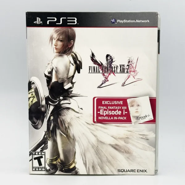 Final Fantasy XIII-2 Novella Pack USA Game New Sealed For Sony PS3 Playstation 3