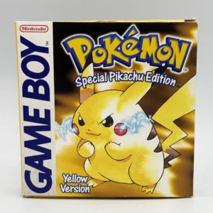 Pokemon Yellow Version Special Pikachu EditionPAL Game Complete In Box For Nintendo Game Boy