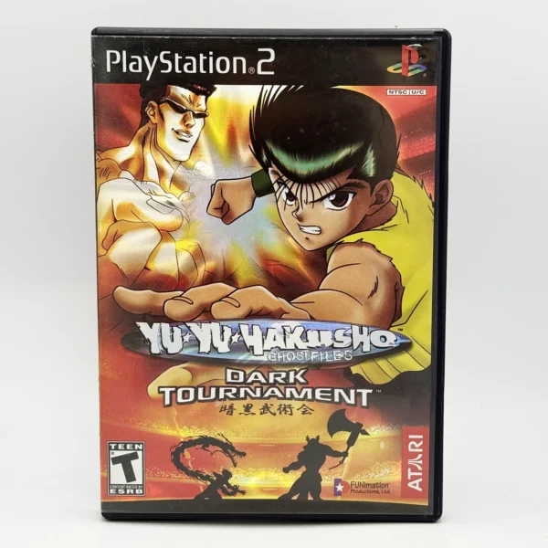 Yu-Yu Hakusho Ghostfiles Dark Tournament USA Game Complete In Box For Sony PS2 Playstation 2