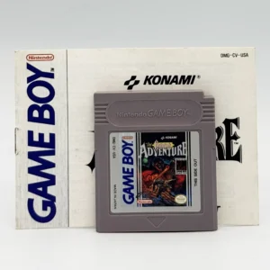 The Castlevania Adventure USA Game Cart & Manual For Nintendo Game Boy