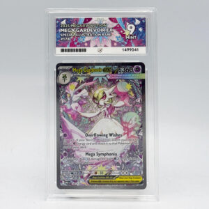 Mega Gardevoir ex 178/132 2025 Mega Evolution Special Illustration Rare Holo ACE Graded 9 Mint