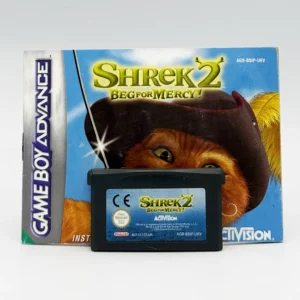 Shrek 2 Beg For Mercy PAL Game Cart & Manual For Nintendo Game Boy Advance