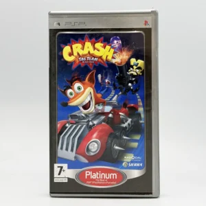 Crash Tag Team Racing Platinum PAL Game Complete In Box For Sony PSP