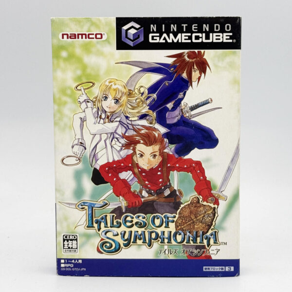 Tales Of Symphonia JPN Game Complete In Box For Nintendo Gamecube