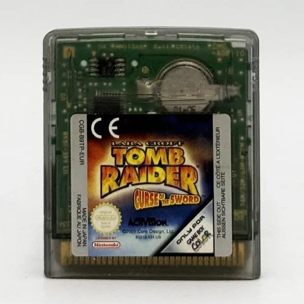 Tomb Raider Curse Of The Sword PAL Game Cart Only For Nintendo Game Boy Color