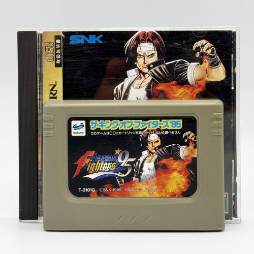 The King Of Fighters 95 JPN Game With RAM Cart For Sega Saturn