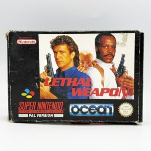 Lethal Weapon PAL Game Boxed For Nintendo Super Nintendo SNES (Average)