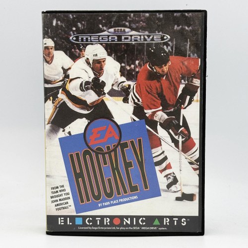 EA Hockey PAL Game Complete In Box For Sega Mega Drive